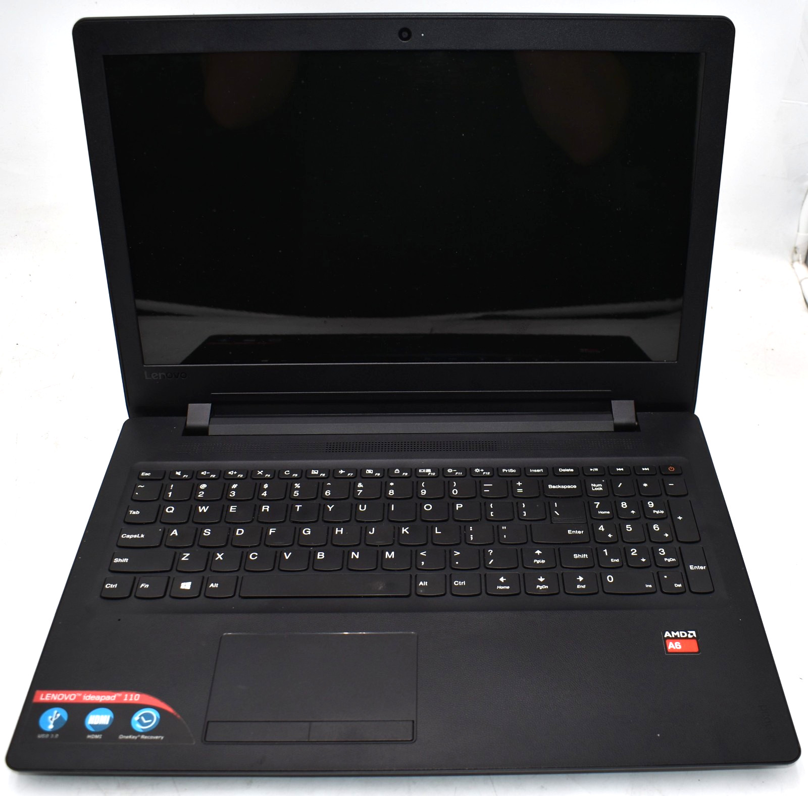 15" Lenovo IdeaPad 110-15ACL Laptop AMD A6-7310 2.00GHz 8GB RAM 256GB SSD Win 10 gallery