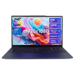 NIMO15.6″ Laptop Intel Pentium Quad Core N100 8GB Memory 128GB SSD Fingerprint