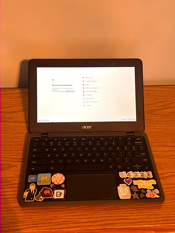 Lot of 2 Acer Chromebook C732-C6WU 4GB 32GB Tested - Stickers gallery