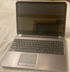 Dell Inspiron 15R (5000 Series) w/ Charger No Hard Drive for Parts or Repair