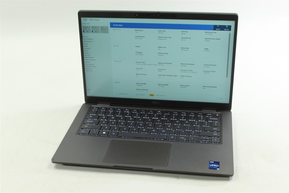 Dell Latitude 7430 14" FHD Touch i7-1265U 1.8GHz 256GB SSD 16GB RAM W11P