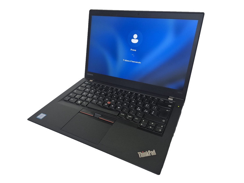 Lenovo ThinkPad T470s Laptop i5-7300U 2.60 GHz 8GB RAM 256GB NVMe 14 Inch Nero gallery