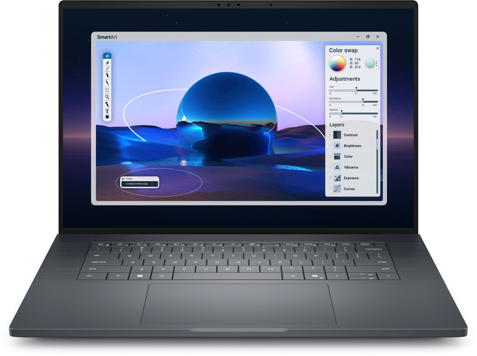 Dell Pro Max 16 Plus 16" LCD AI Laptop, Intel Core Ultra 9 285HX, 64GB RAM, 2TB gallery