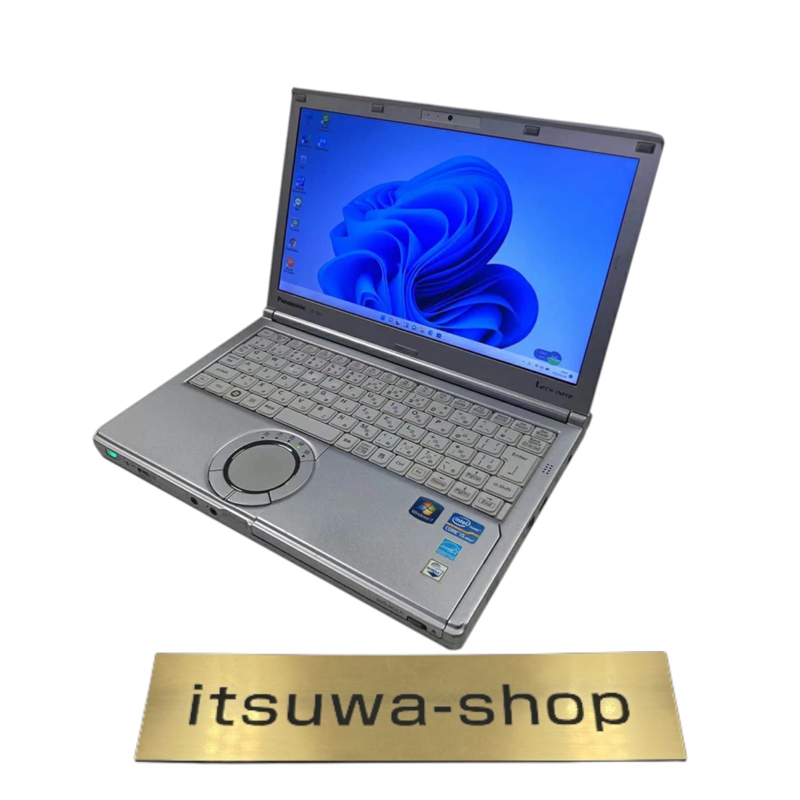 Panasonic Let's Note CF-SX2 DVD Intel Core i5 SSD 128 GB 4GB RAM Windows 11 Pro gallery