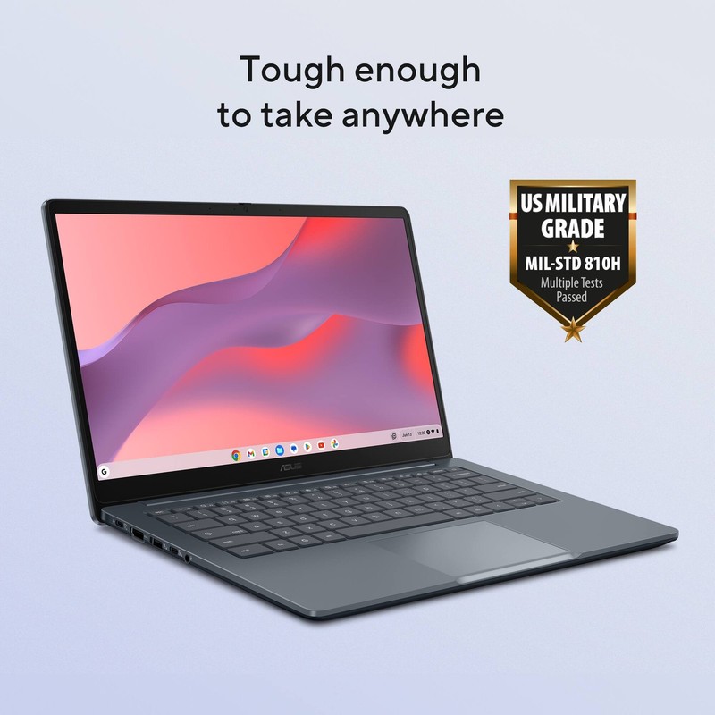 ASUS - CX14 14" FHD Chromebook Laptop - Intel Celeron N50 (2023) - 4GB Memory... gallery