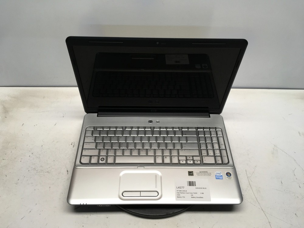 HP G60-230US Intel Pentium Dual-Core T4200 2GHz 3 GB NO HDD/Battery