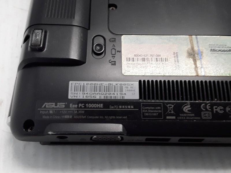 Asus Eee PC 1000HE gallery