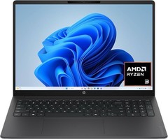 HP OmniBook 3 Laptop 16” (AMD Ryzen 3 30 APU, 256GB SSD, 8GB RAM).