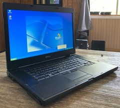 15.6″ Dell E6510 Laptop Vintage Windows XP Pro 32 Bit 2ghz 4gb 160gb DVDRW