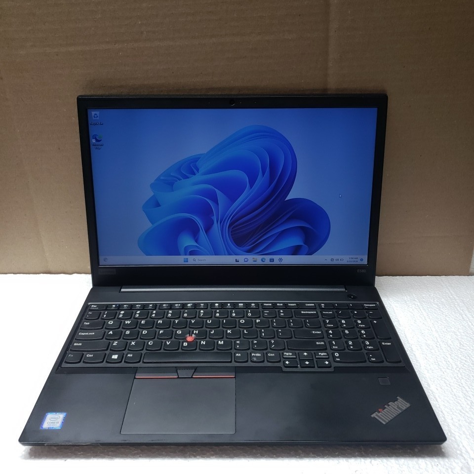Lenovo ThinkPad E580 - 15.6" HD, 2.5GHz i5, 8GB RAM, 256GB SSD, Windows 11 gallery