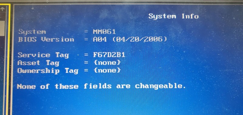 !!FOR PARTS!!! Dell Inspiron E1505 Intel Core Duo 1.50Ghz ,1GB Ram gallery