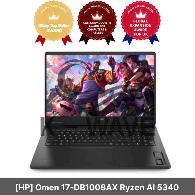 [HP] Omen 17-DB1008AX Ryzen AI 5340 (16GB/512GB/RTX5060/FD) [Basic product] gallery