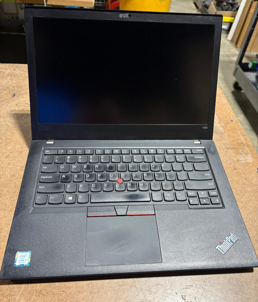 Lenovo ThinkPad T480 14" i5-8250U 8GB RAM 256GB SSD No Charger/OS