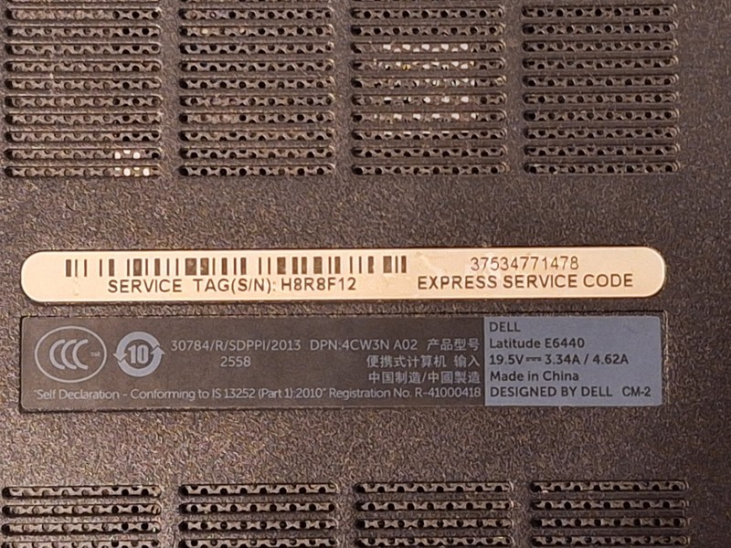 Dell Latitude E6440 Laptop PC Core i5-vPro 2.7GHz 4GB 320GB Office 2010 Win7PRO gallery