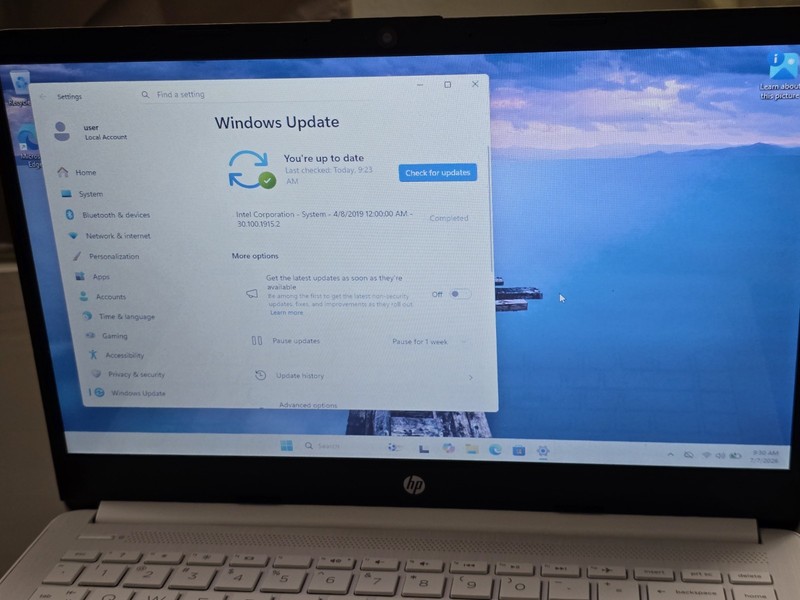 HP 14-dq0052dx Laptop 14" N4120 4GB RAM 64GB eMMC Win 11 Home With Charger gallery