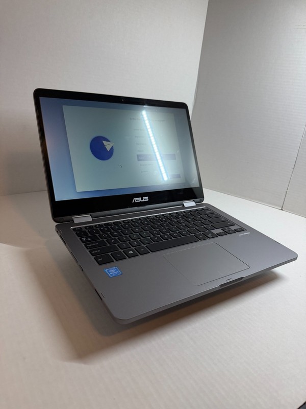 Asus VivoBook Flip 14 TP401NA Intel Pentium N4200 4GB RAM 128Gb SSD Win 11 Gray gallery