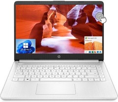*NEW* HP 14” Touch Laptop AMD 2-Core CPU 16GB RAM 304GB (64+240SSD) MS365 Win11