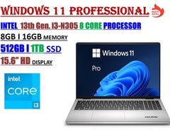 HP 15.6″ CoPilot Laptop 13th Gen Intel i3-N305 UP TO 32GB RAM & 1TB SSD W/11 Pro