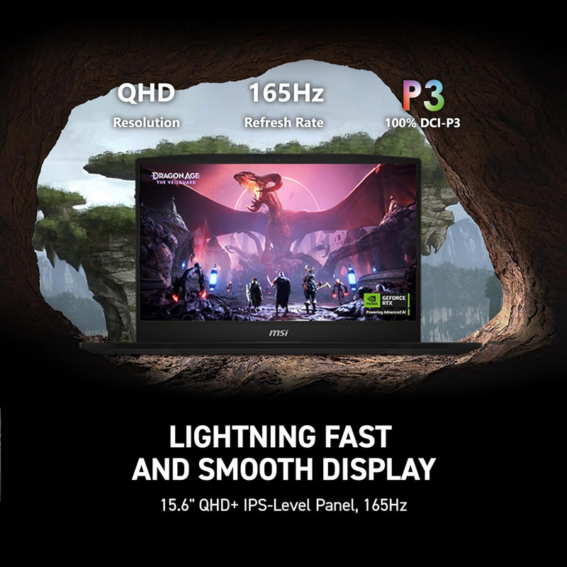 Katana 15 HX 15.6” 165Hz QHD+ Gaming Laptop: Intel Core I9-14900Hx, NVIDIA Gefor gallery