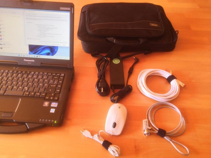 Panasonic Toughbook Laptop CF-53 i5-3340 2.70GHz 8GB No Caddy No SSD gallery