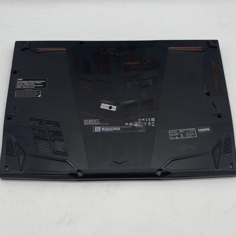 MSI Thin GF65 10SDR 15.6" i7 10750H 2.6GHz 8GB RAM 512GB SSD GeForce GTX 1660 Ti gallery