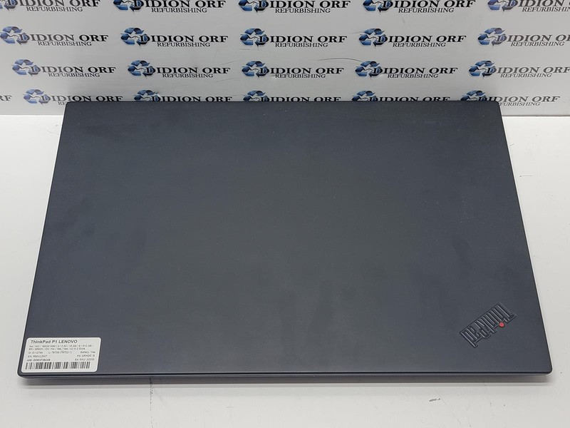 LENOVO ThinkPad P1 i7 8850H 2.60GHz 16 GB RAM P2000 512 GB SSD NO OS SKU 22233 gallery