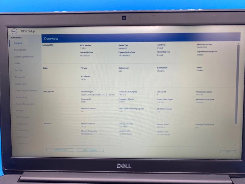 Lot of 2 Dell Latitude 3500 Laptops, i5-8265U, 8GB RAM, NO SSD/OS, Parts gallery