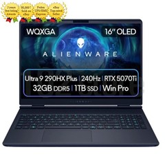 Dell Alienware 16X Aurora DAC16251L-WP04 U9 290HX Plus RTX5070Ti 32GB 1TB Laptop