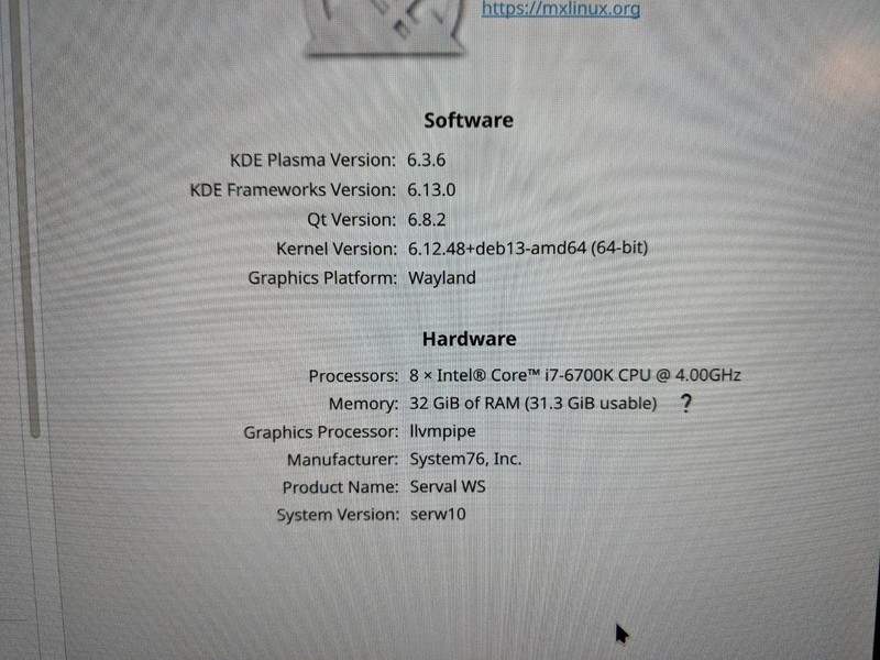 System76 Serval WS serw10 17.3" Laptop i7-6700K 4.0GHz 32GB 500GB SSD NVIDIA gallery