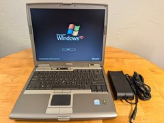 Dell Latitude D610 Laptop W/ Windows XP Professional SP3 – WiFi, DVD – Complete!