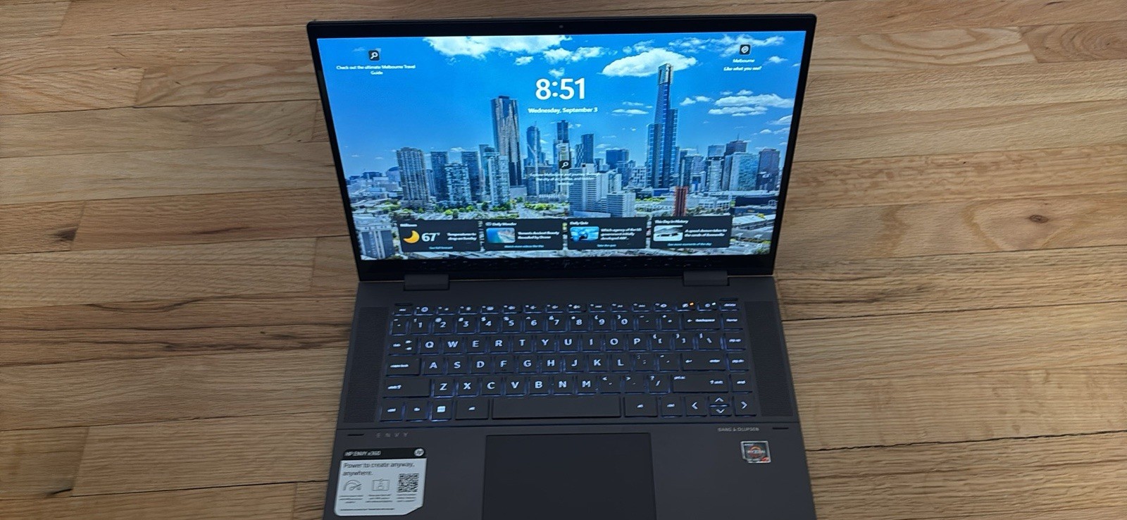 HP ENVY x360 15.6" 2-in-1 Laptop, AMD Ryzen 7 5825U, 512GB SSD, 12GB Ram Memory gallery