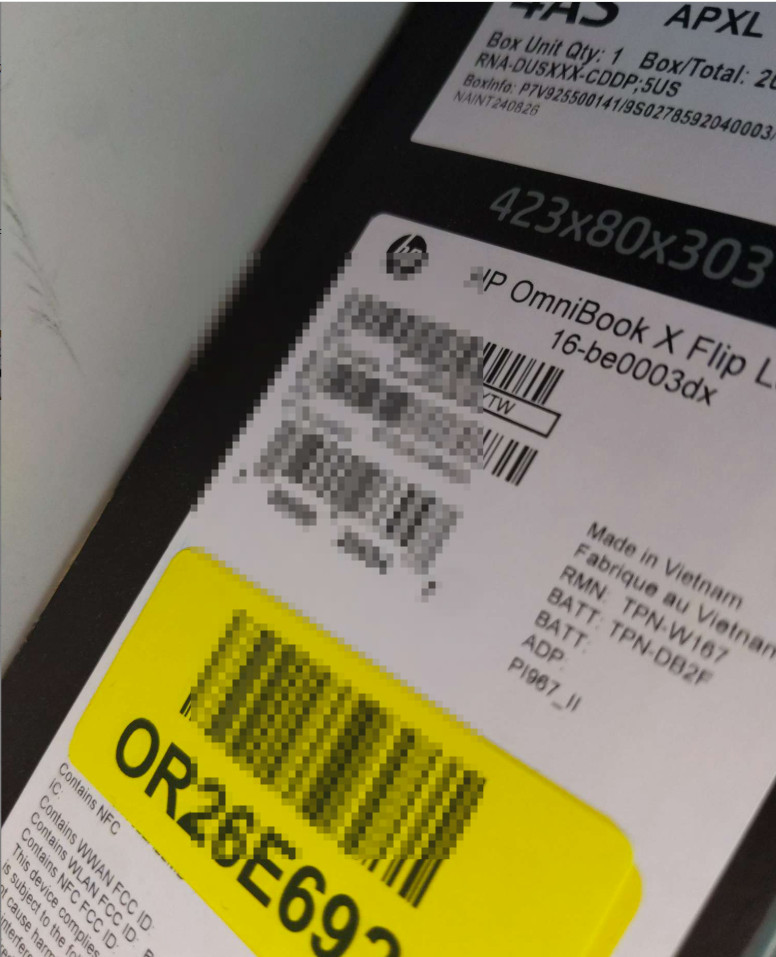 HP OmniBook X Flip 16'' 2-in-1 Touch AMD Ryzen 5 220 8GB 512GB SSD Win 11 Silver gallery