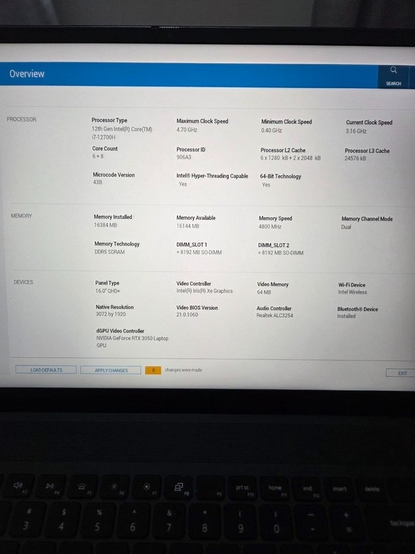 Dell Inspiron 16 Plus( i7 / 16GB DDR5 / RTX3050 / 512 SSD / 3k screen ) gallery