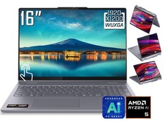 Lenovo IdeaPad 5 2-in-1 16″ WUXGA IPS Touchscreen Display Laptop – AMD Ryzen AI