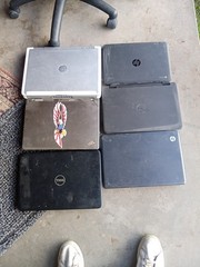 6 Various Laptops For Parts or Repair