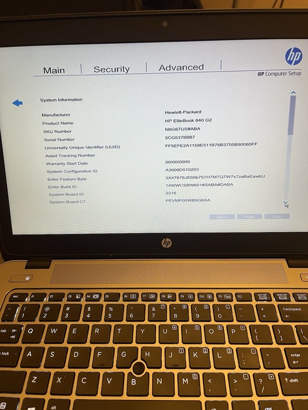 HP EliteBook 840 G2 14'' Intel Core i5-5300u 2.30 8GB 128GB SSD No OS gallery
