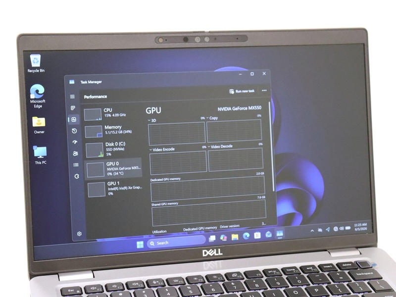 Dell Latitude 5431 14.0" Touch Intel i5-1250P 16GB 256GB NVMe W11P GeForce MX550 gallery