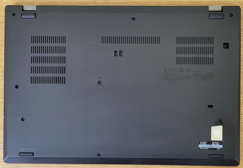 Lenovo ThinkPad T15 Gen1 i5-10210U 1.60GHz 16GB 256GB NVMe No OS "B" Grade gallery