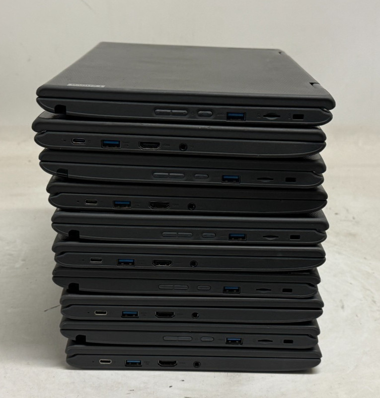 Lenovo 300e 2in1 11.6" (N5030 1.10GHz- 4GB RAM - NO OS/HDD) - Lot of 10 gallery