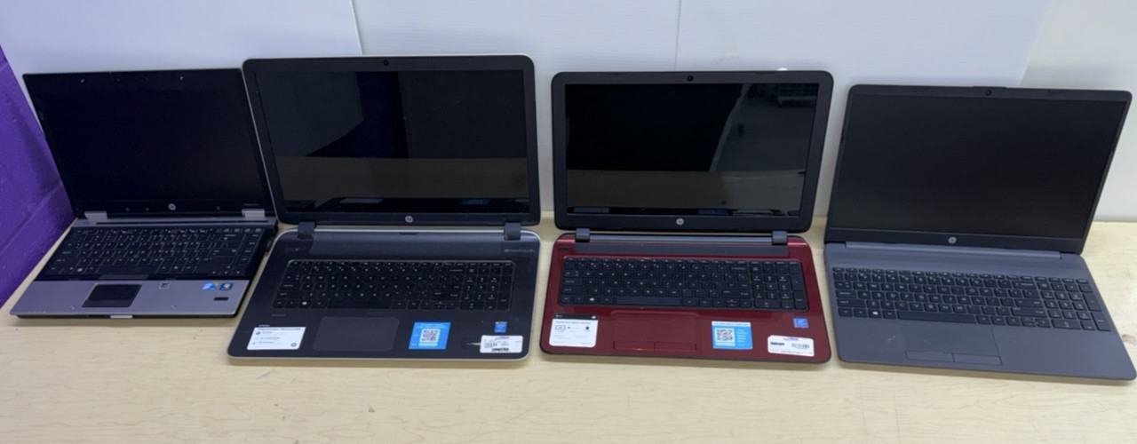 Lot of 4 HP Laptops (PARTS/REPAIR) gallery