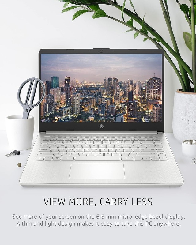 Newest HP Slim Laptop 14" 4-Core Intel Pentium Upto 32GB RAM & 1TB SSD, Win 11 gallery