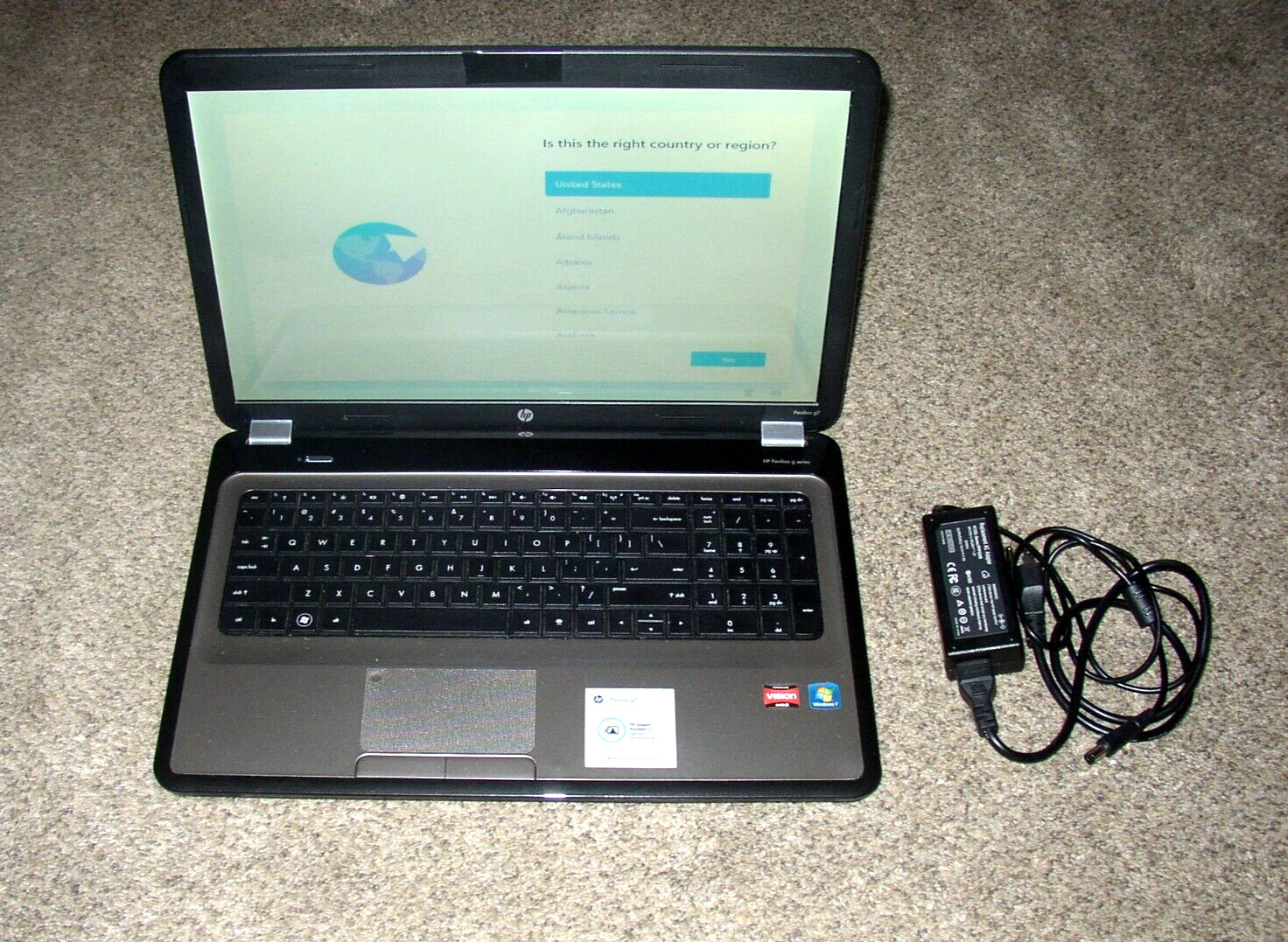 HP PAVIILION G7 1167 DX - RECONDITIONED - NEW 1TB HD NEW 8 GB RAM - WINDOWS 11 gallery