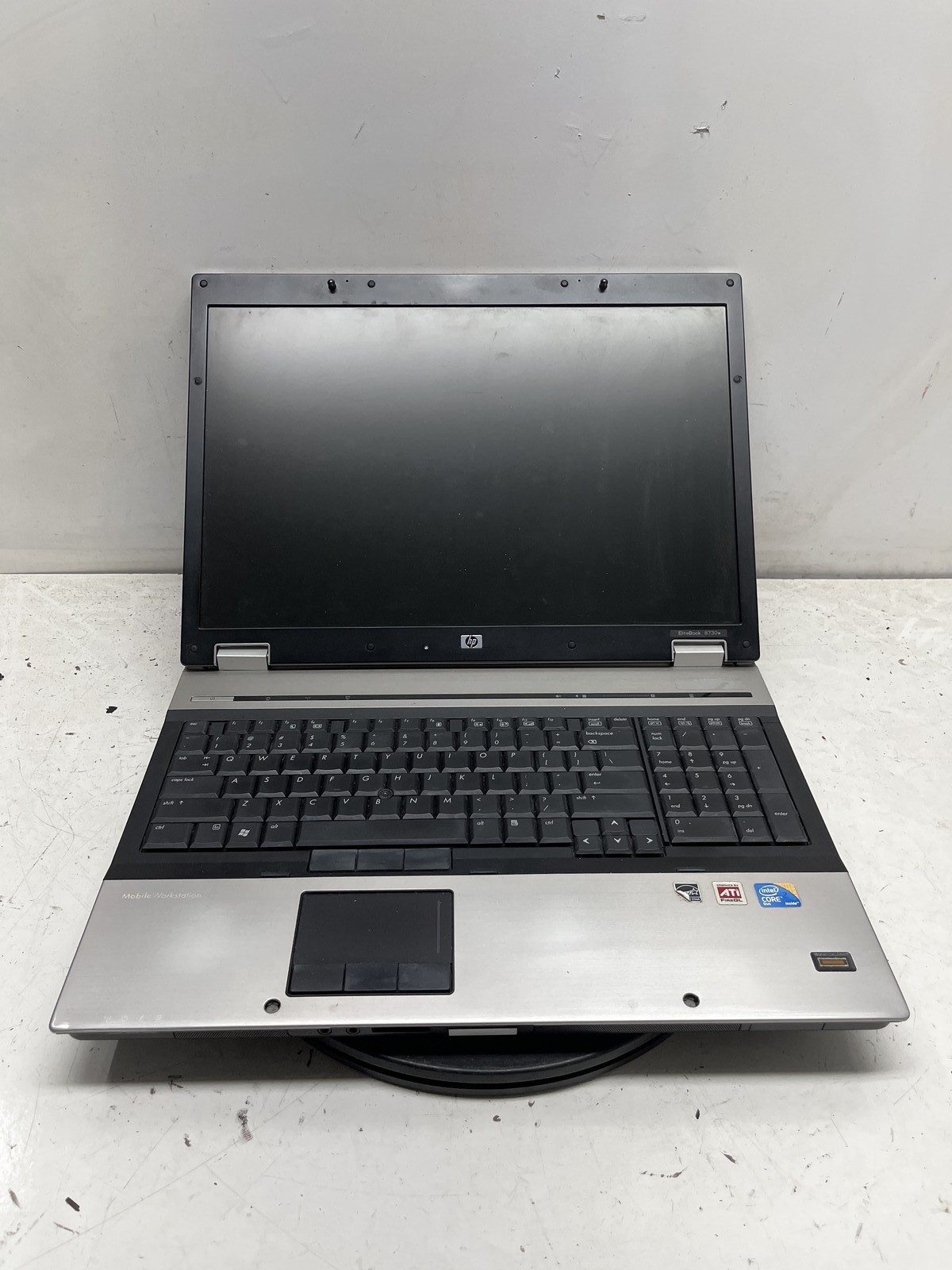 HP EliteBook 8730w Intel Core 2 Duo T9600 2.8GHz 4GB NO HDD gallery