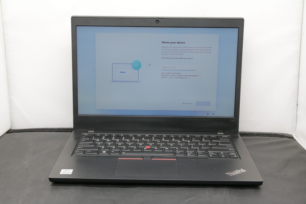 Lenovo ThinkPad L14 Gen 1 - i7-10610U - 256GB, 16GB, Windows 11 +Adapter