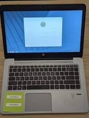HP ELITEBOOK FOLIO 1040 G1 i5 4300U 128GB SSD 8gb RAM LINUX MINT