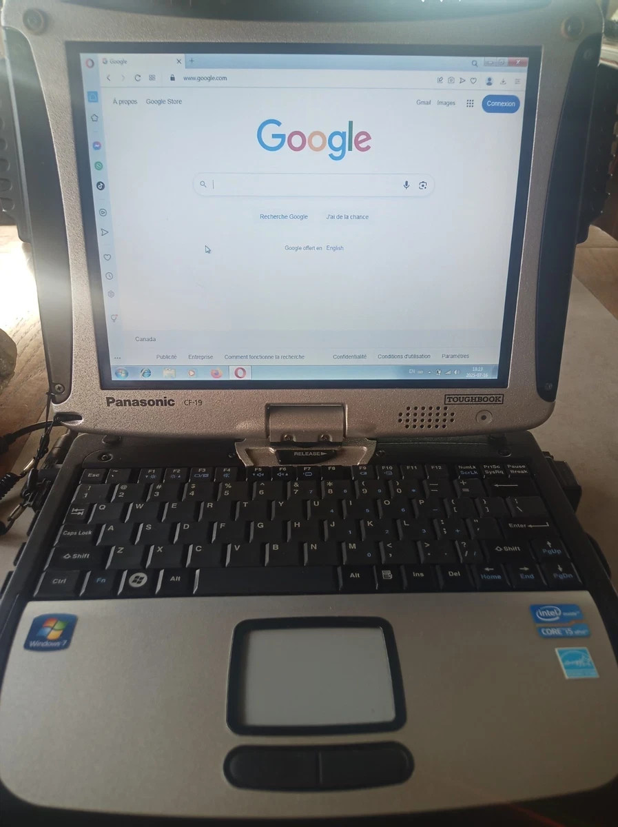 Rugged Panasonic Toughbook CF-19 MK6 i5 2.6GHz 16GB 250GB SSD GPS Win7 + Docking gallery