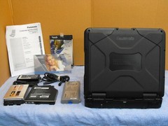 Black Panasonic Toughbook CF-31 MARK 5 2.3 1TB SSD 16gb GPS *LTE* WINDOWS 11