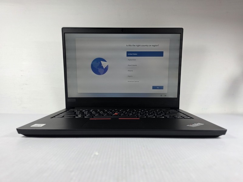 LENOVO THINKPAD E14 Laptop Core i5-10210U 8GB RAM 256GB SSD WINDOWS 11 gallery