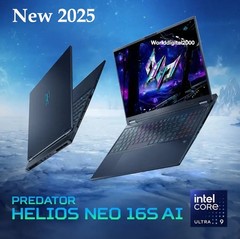 Acer Predator Helios Neo 16S AI 16″ 2.5K OLED 240Hz Intel Ultra9 32G 1TB RTX5070