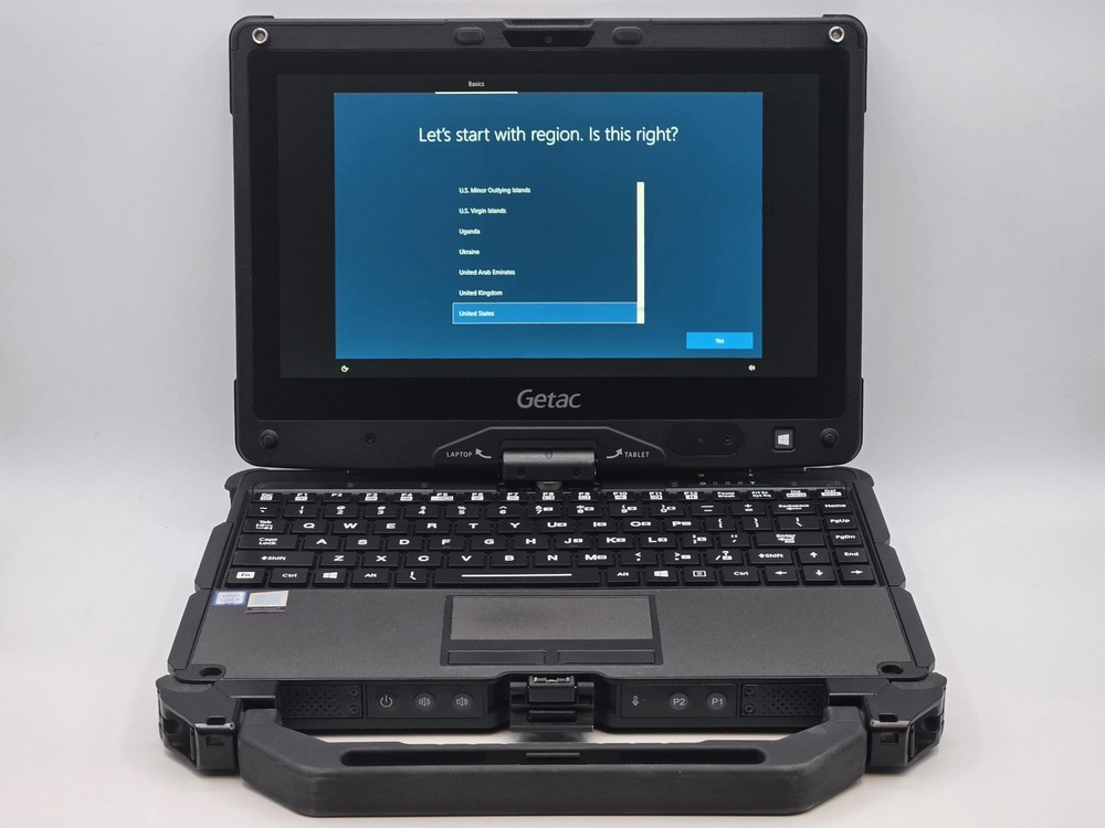 Getac V110G4 2-in-1 11" HD Touch I5-7200U 256GB SSD W10P 16GB *READ*